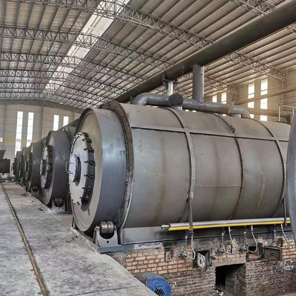 batch-type tire  pyrolysis equipment with 50tons