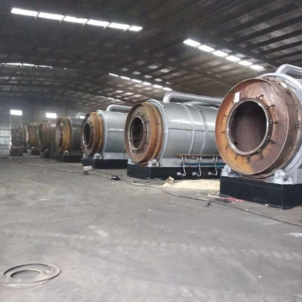 batch-type plastic or tire pyrolysis equipment with 100 tons