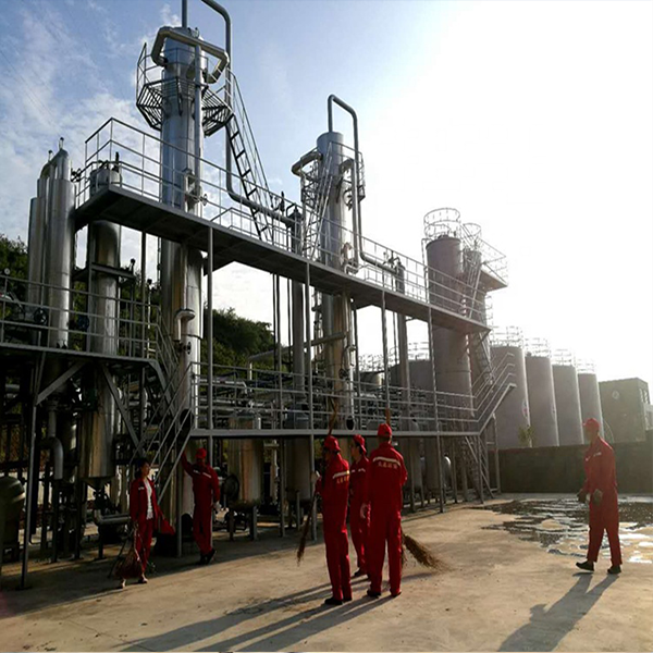 crude oil distillation plant with 200 tons